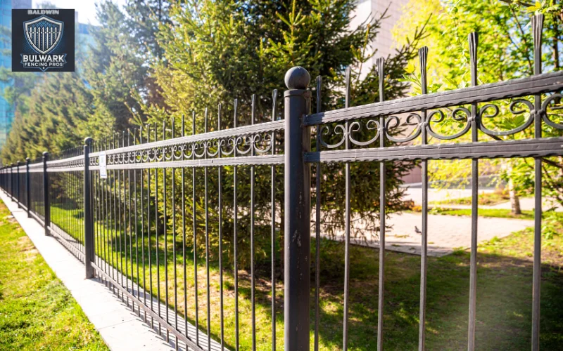 Metal Fence - Baldwin Bulwark Fencing Pros